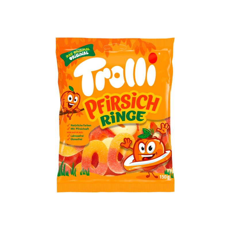 Trolli Pfirsich Ringe